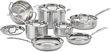 
                        
                          गैलरी व्यूवर में इमेज लोड करें, Cuisinart MCP-12N Multiclad Pro Stainless Steel 12-Piece Cookware Set - JOY2ESpree
                        
                      