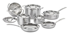 
                        
                          गैलरी व्यूवर में इमेज लोड करें, Cuisinart MCP-12N Multiclad Pro Stainless Steel 12-Piece Cookware Set - JOY2ESpree
                        
                      