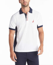 
                        
                          Muat gambar ke penampil Galeri, Nautica Men's Short Sleeve Color Block Performance Pique Polo Shirt - JOY2ESpree
                        
                      
