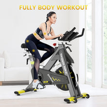 
                        
                          將圖片載入圖庫檢視器 pooboo Exercise Bike Belt Driven Indoor Cycling Bike Commercial Standard Stationary Bike with 44lbs Flywheel for Professional Cardio Workout - JOY2ESpree
                        
                      