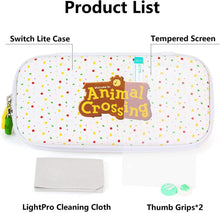 
                        
                          Cargar imagen en el visor de la galería, Carrying Case for Nintendo Switch - Cute Animal Crossing Portable Slim Travel Bag fit Switch Console &amp; Game Accessories (White) - JOY2ESpree
                        
                      
