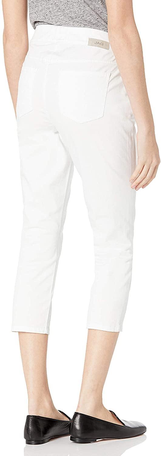 Jag Jeans Women's Petite Maya Skinny Pull on Crop Pant