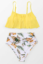 
                        
                          Muat gambar ke penampil Galeri, CUPSHE Women's High Waisted Falbala Bikini Set
                        
                      