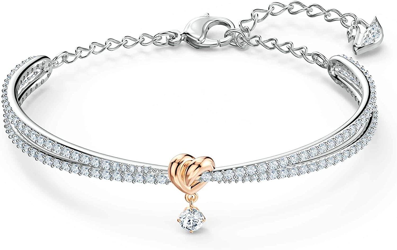SWAROVSKI Lifelong Heart Bangle - JOY2ESpree