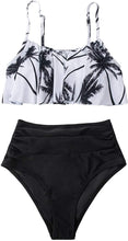 
                        
                          Muat gambar ke penampil Galeri, CUPSHE Women's High Waisted Falbala Bikini Set
                        
                      