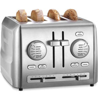 
                        
                          गैलरी व्यूवर में इमेज लोड करें, Cuisinart CPT-620 2-Slice Metal Toaster, Stainless Steel - JOY2ESpree
                        
                      