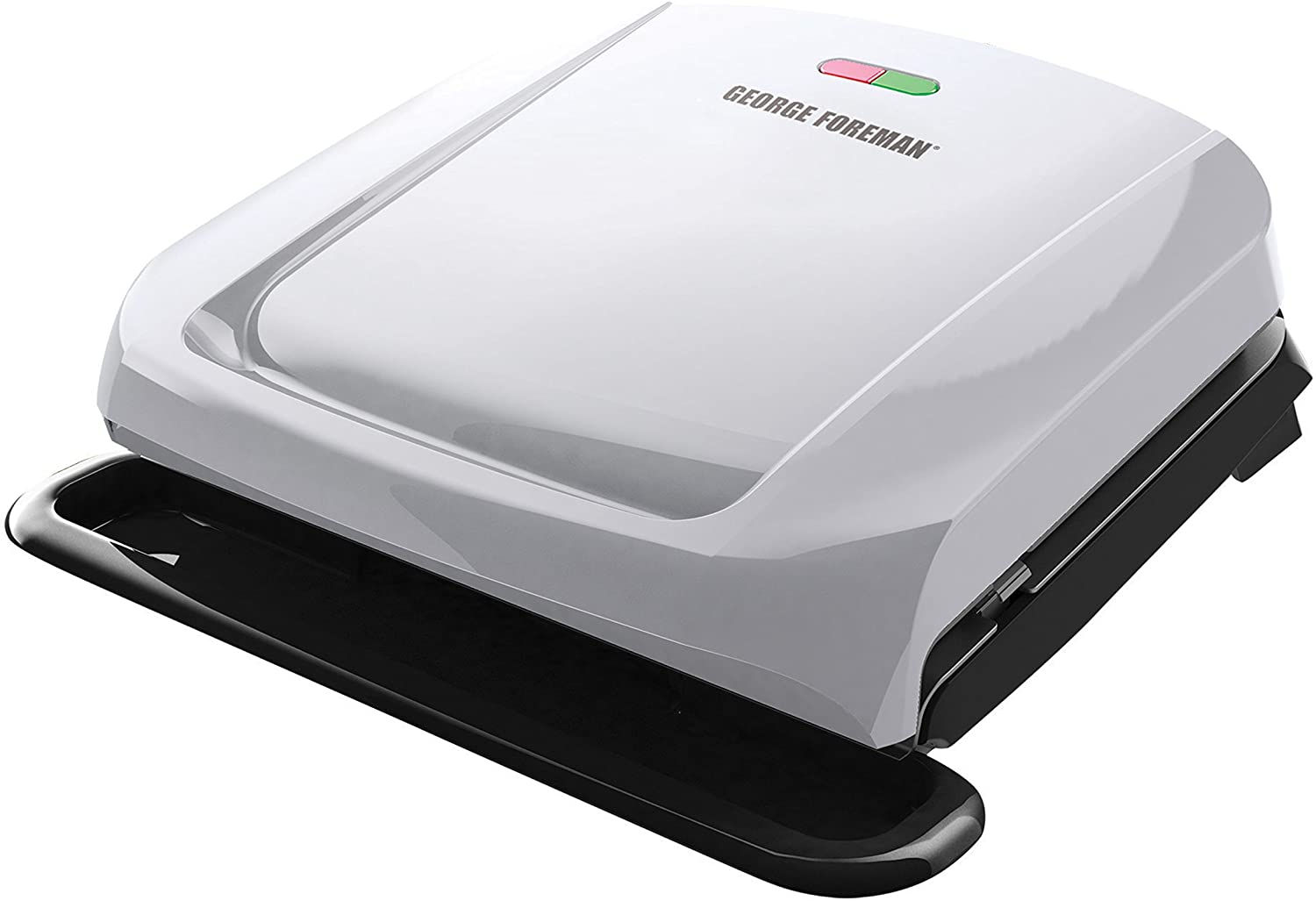 George Foreman 4-Serving Removable Plate Grill and Panini Press, Black, GRP360B - JOY2ESpree