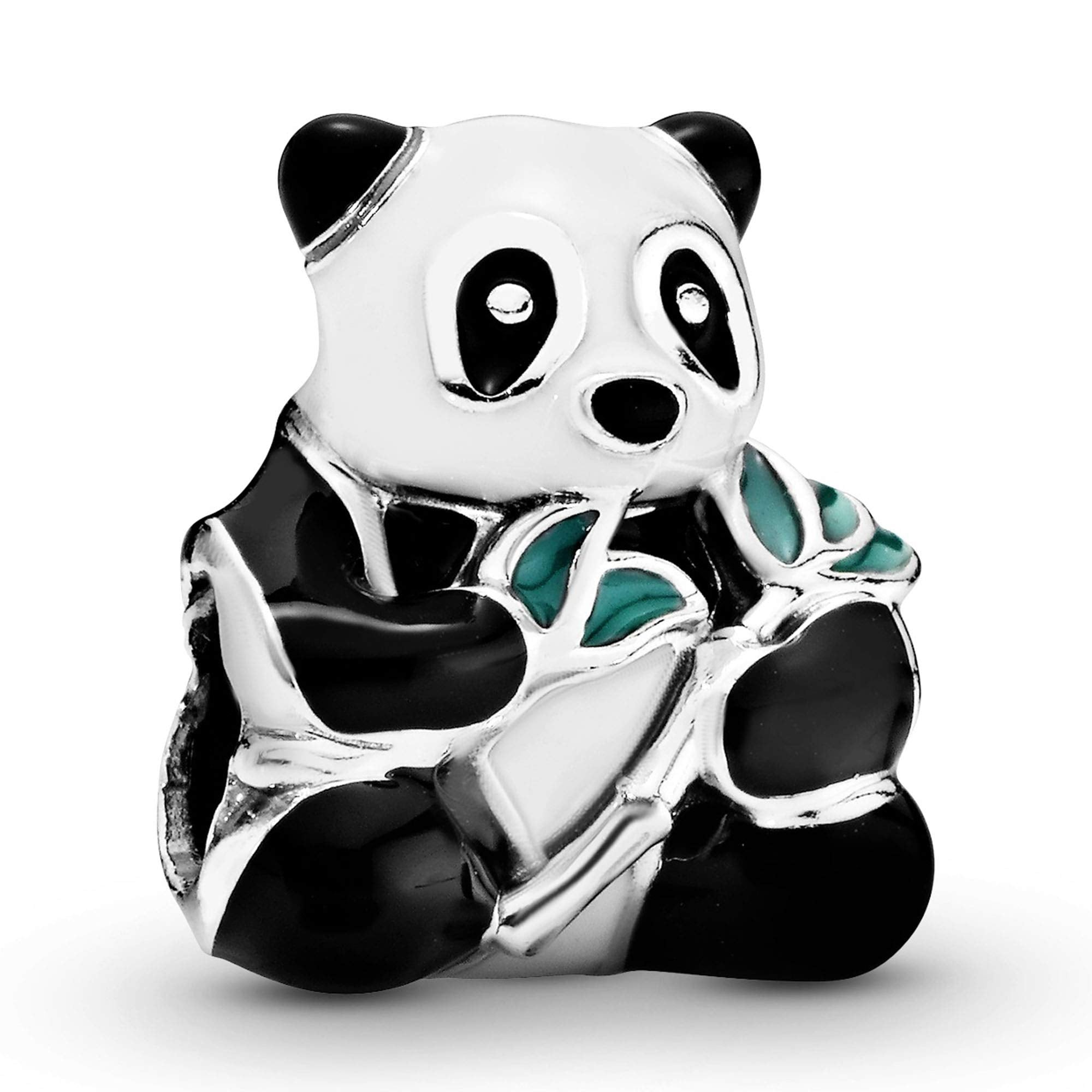 Pandora Jewelry Sweet Panda Sterling Silver Charm - JOY2ESpree