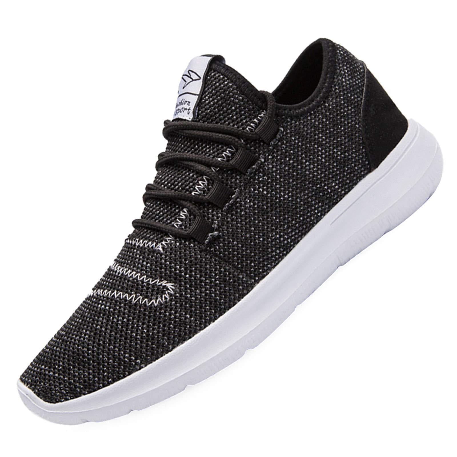 KEEZMZ Men's Running Shoes Fashion Breathable Sneakers Mesh Soft Sole Casual Athletic Lightweight