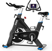 
                        
                          將圖片載入圖庫檢視器 pooboo Exercise Bike Belt Driven Indoor Cycling Bike Commercial Standard Stationary Bike with 44lbs Flywheel for Professional Cardio Workout - JOY2ESpree
                        
                      