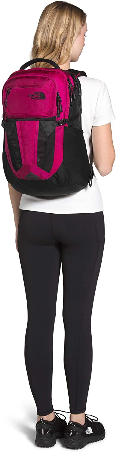 The North Face Women's Recon Backpack, TNF Black Heather/Silver Reflective, One Size