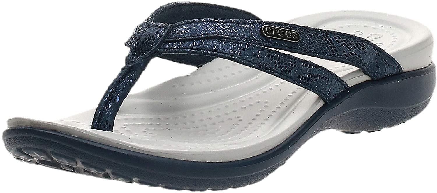 Crocs Women's Capri Strappy Flip Flop | Casual Comfortable Sandals