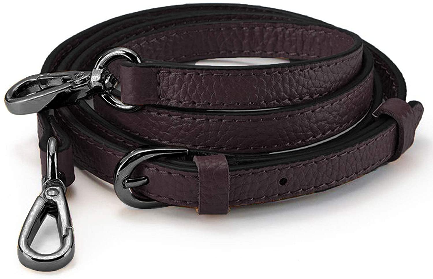 LIVE UP Full Grain Leather Adjustable Replacement Strap Cross Body Bag Purse, 43-51 Inch