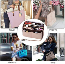
                        
                          將圖片載入圖庫檢視器 Purse Organizer Insert, Felt Bag organizer with zipper, Handbag &amp; Tote Shaper, For Speedy Neverfull Tote, 5 Sizes
                        
                      