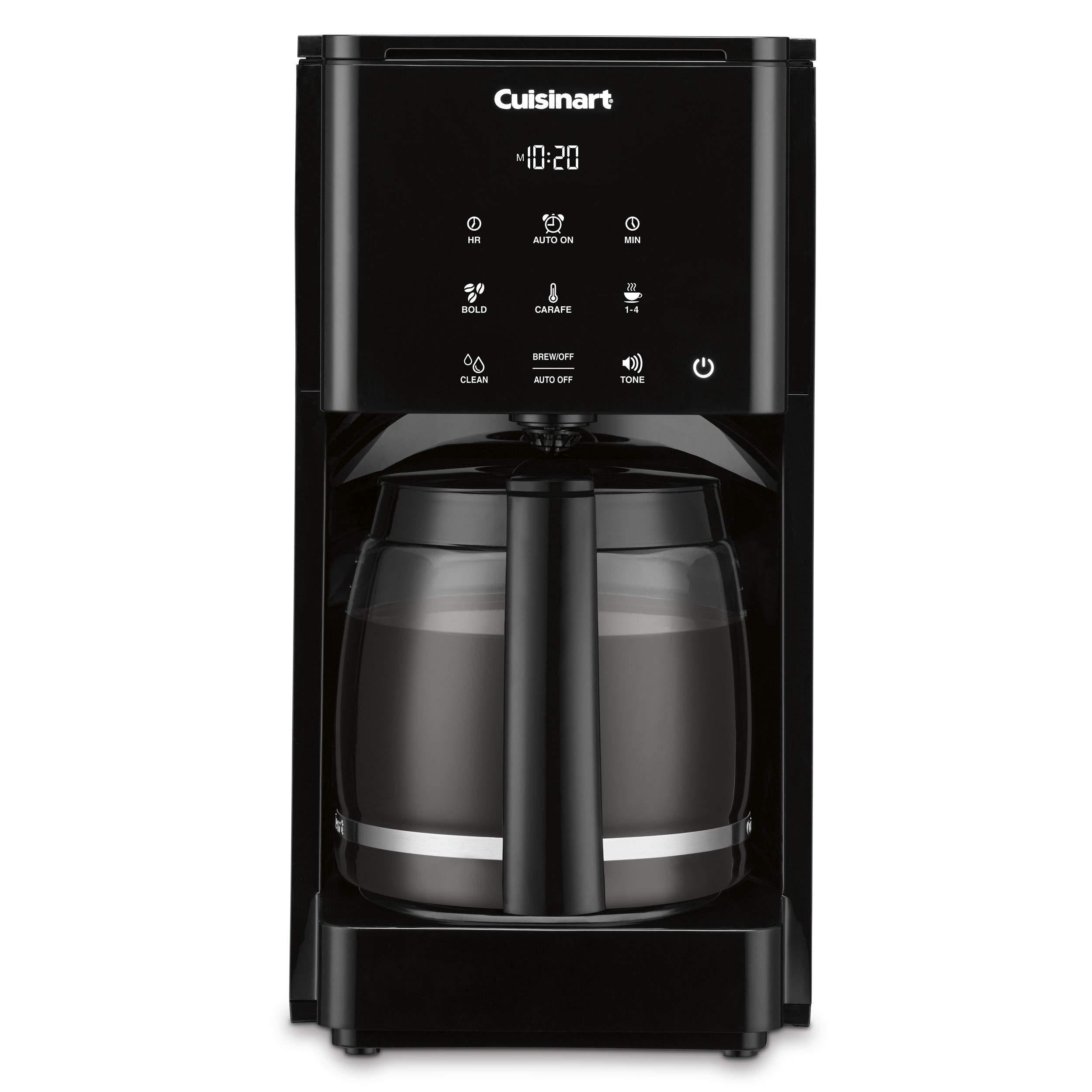 Cuisinart DCC-T20 14-Cup Programmable Coffeemaker Touchscreen, Black - JOY2ESpree