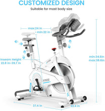 
                        
                          Cargar imagen en el visor de la galería, Afully Indoor Cycling Bike, Exercise Bikes Magnetic Resistance Stationary Bike - JOY2ESpree
                        
                      
