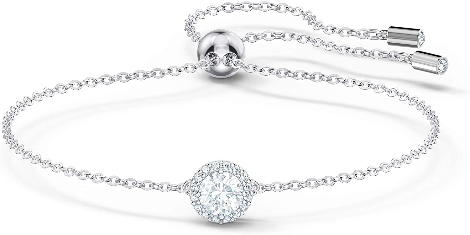 Swarovski Angelic Pendant with Circular Clear Crystal - JOY2ESpree