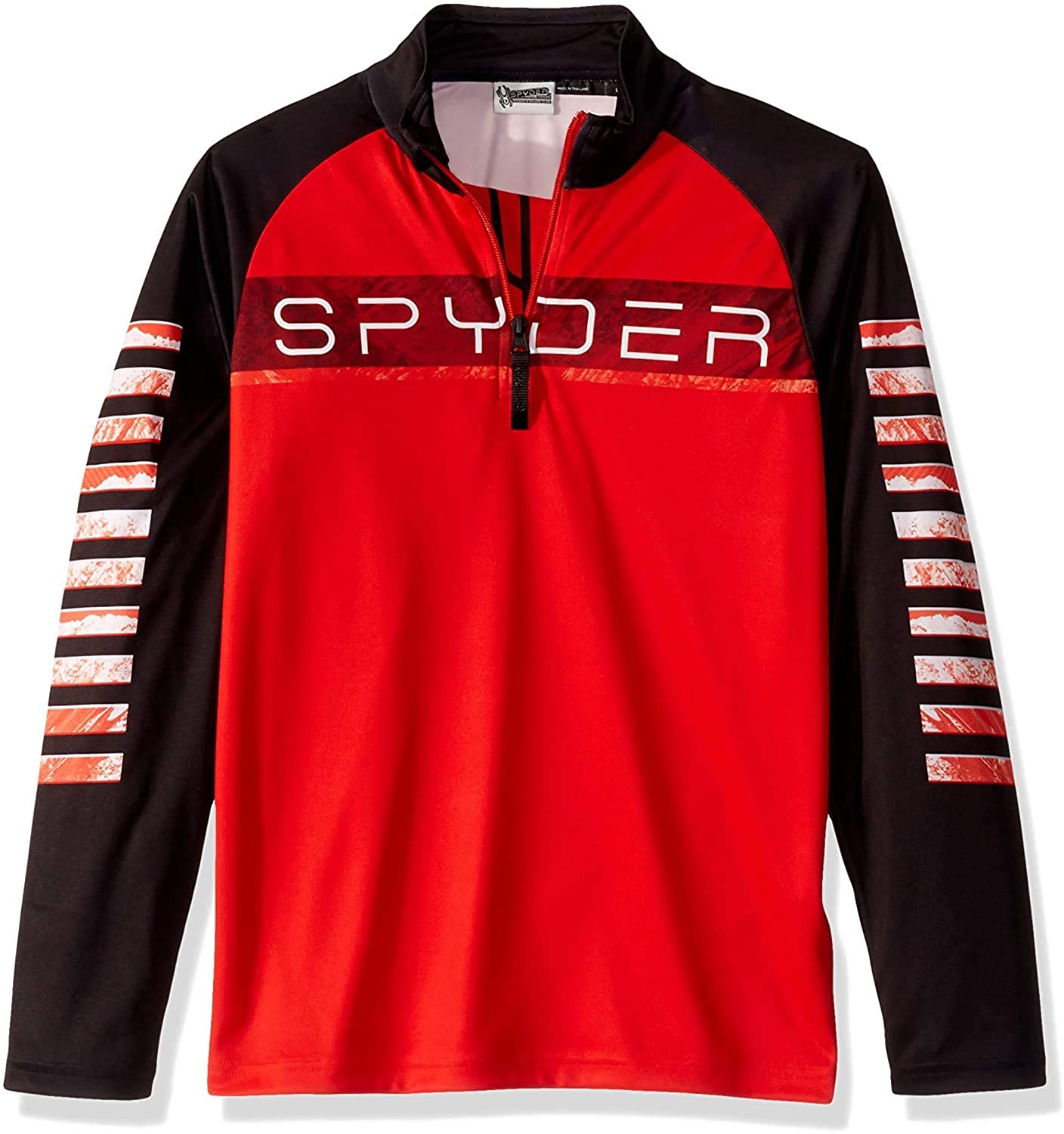 Spyder Boys' Peak Zip T-Neck