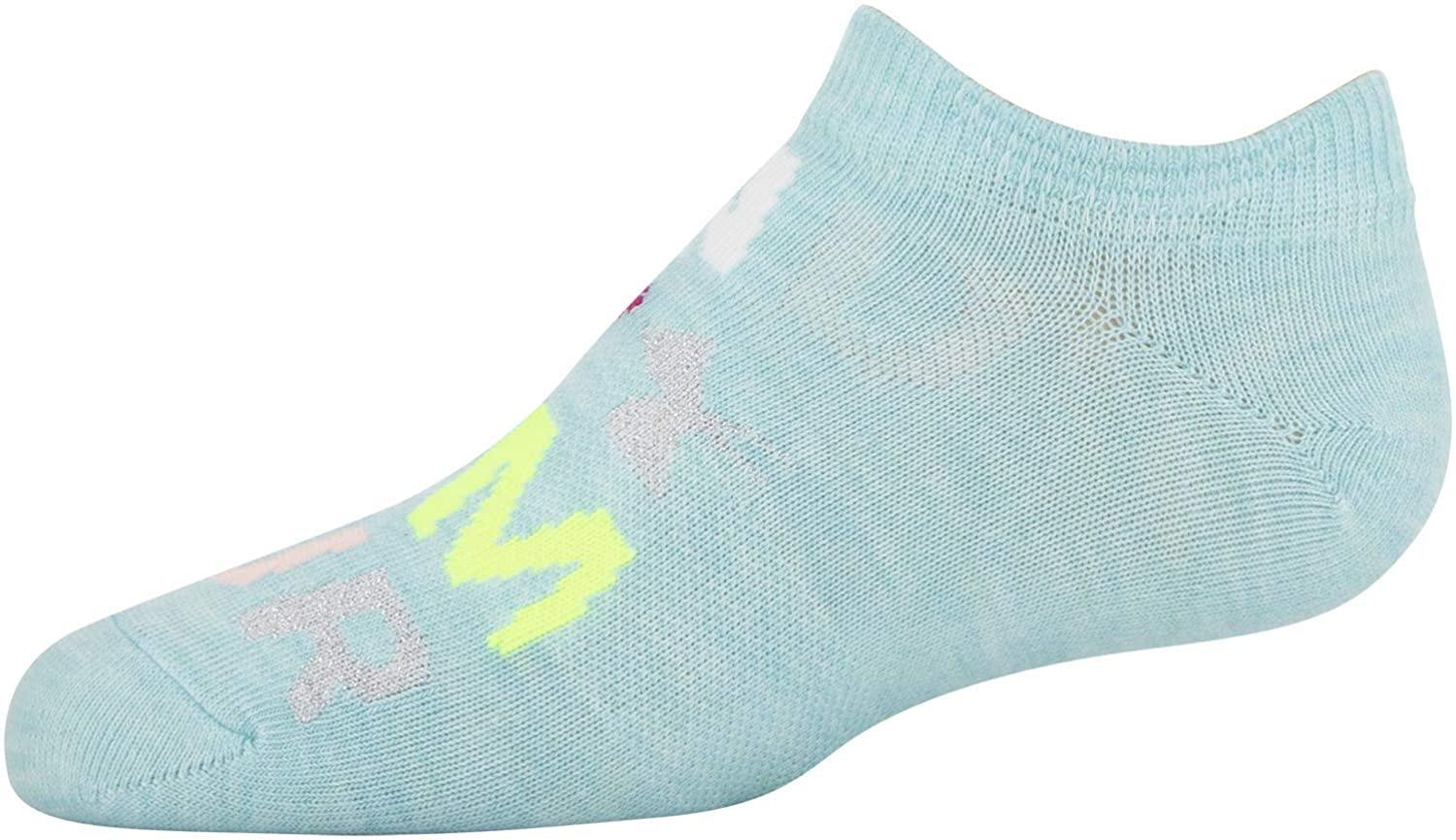 Under Armour Youth Essential 2.0 No Show Socks, 6-Pairs