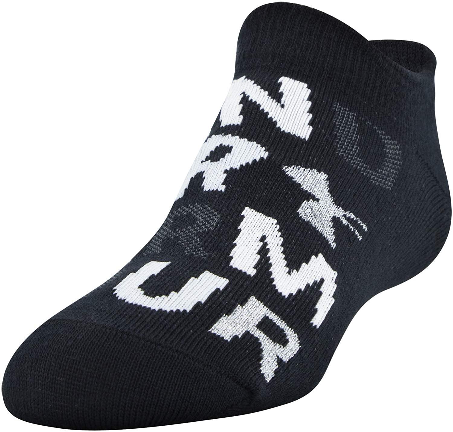 Under Armour Youth Essential 2.0 No Show Socks, 6-Pairs