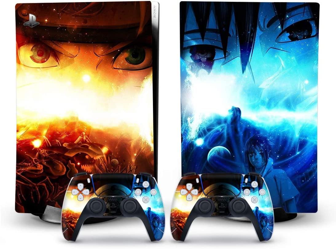 Mmoptop PS5 Skin Dragon-Ball Goku for Playstation 5 Digital Edition with Console and Dualsense Controller Full Set - JOY2ESpree