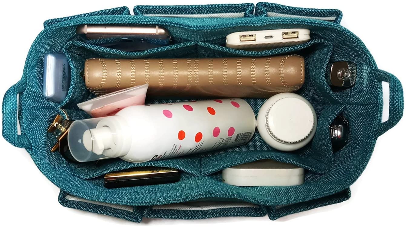 K&M Quality Product Purse Organizer Insert Medium for Speedy 30, Longchamp Cuir