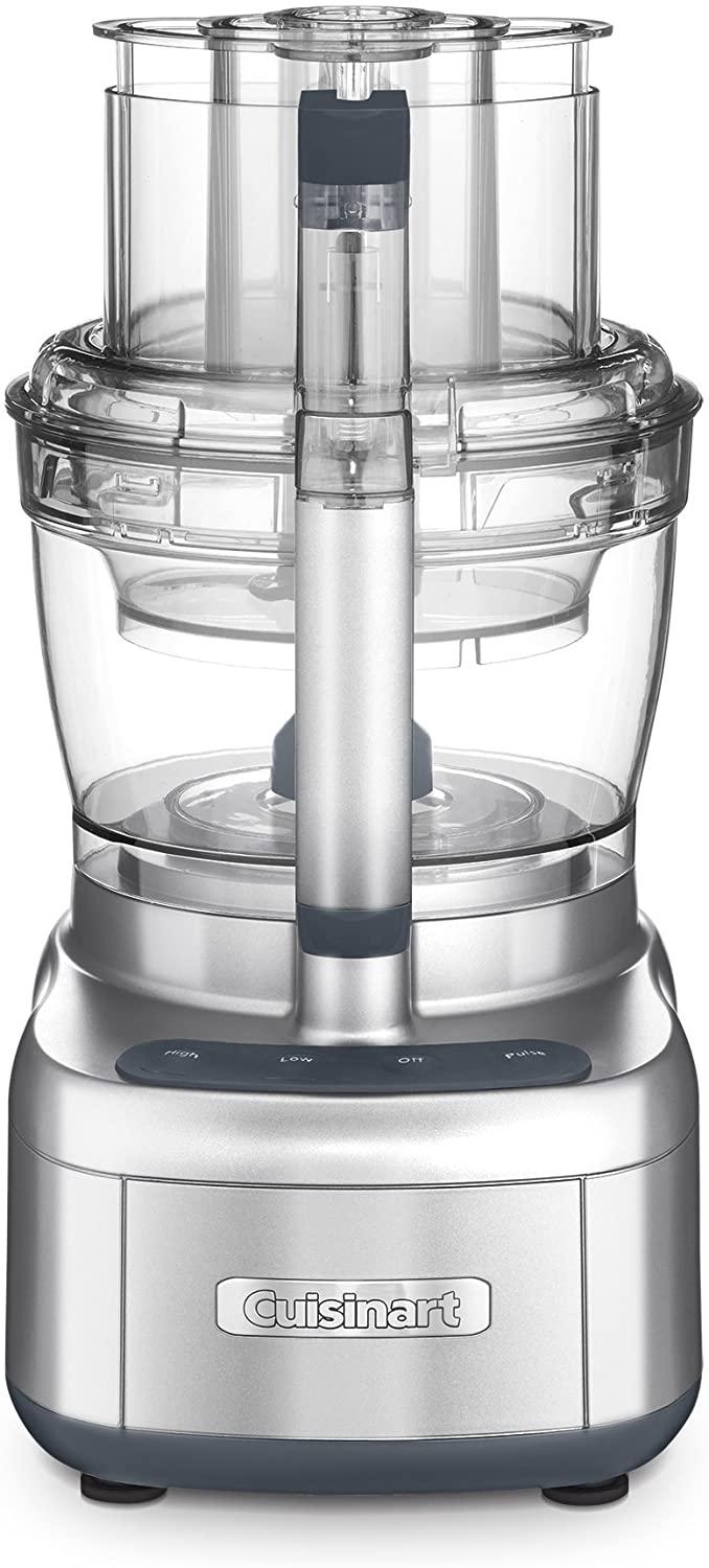 Cuisinart FP-13DSV Elemental 13 Cup Food Processor and Dicing Kit, Silver (Renewed) (Renewed) - JOY2ESpree