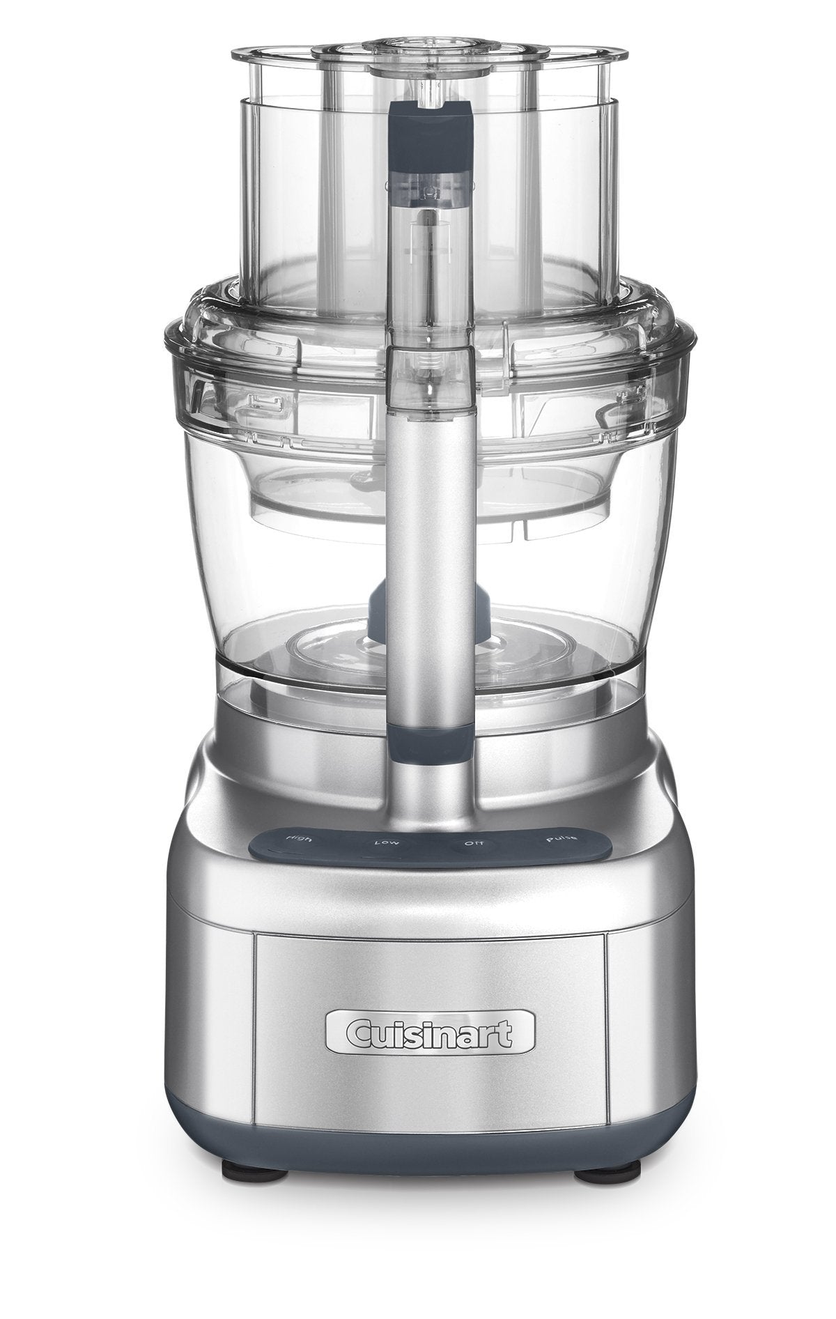 Cuisinart FP-13DSV Elemental 13 Cup Food Processor and Dicing Kit, Silver (Renewed) (Renewed) - JOY2ESpree