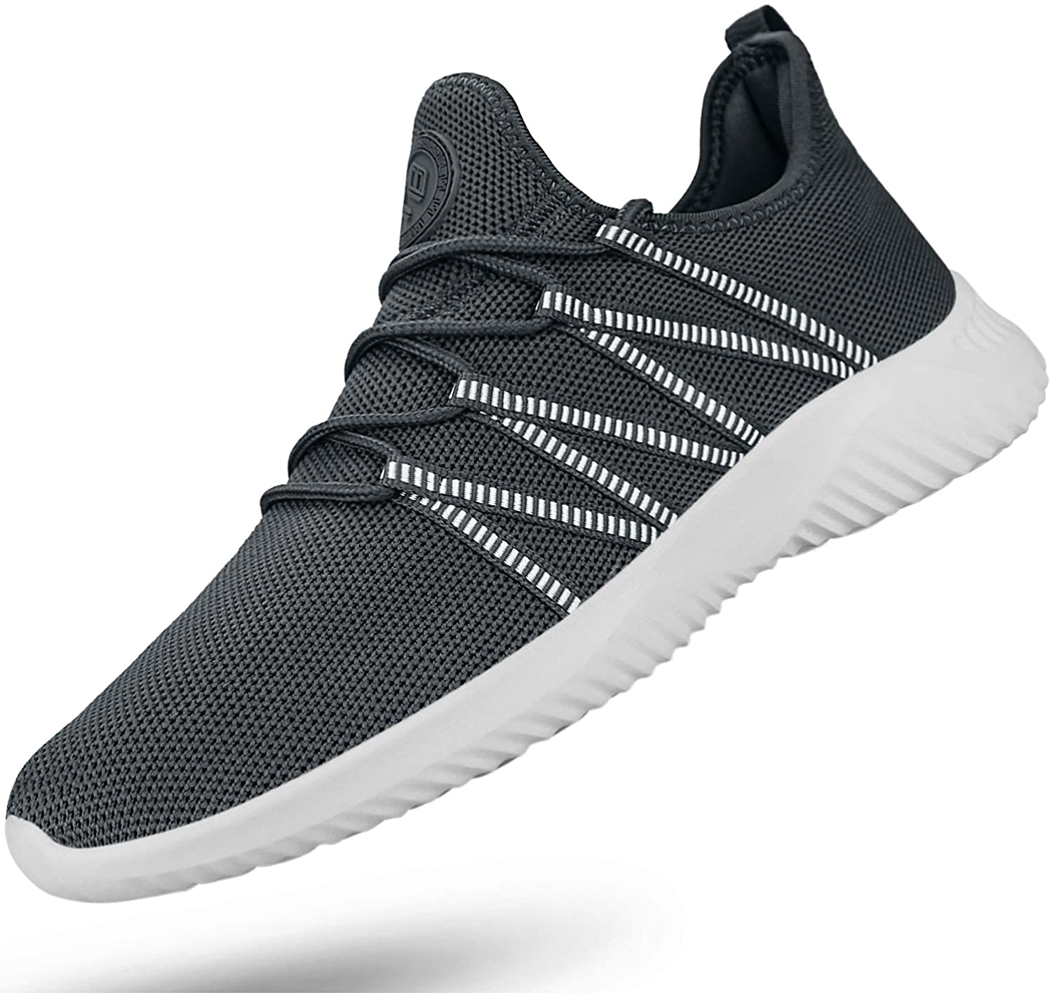 Feethit Mens Slip On Running Shoes Breathable Lightweight Comfortable Fashion Non Slip Sneakers for Men
