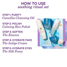 
                        
                          Load image into Gallery viewer, Tatcha The Starter Ritual Set - Balancing for Normal to Oily Skin: Includes Pure One Step Camellia Cleansing Oil, Rice Polish
                        
                      