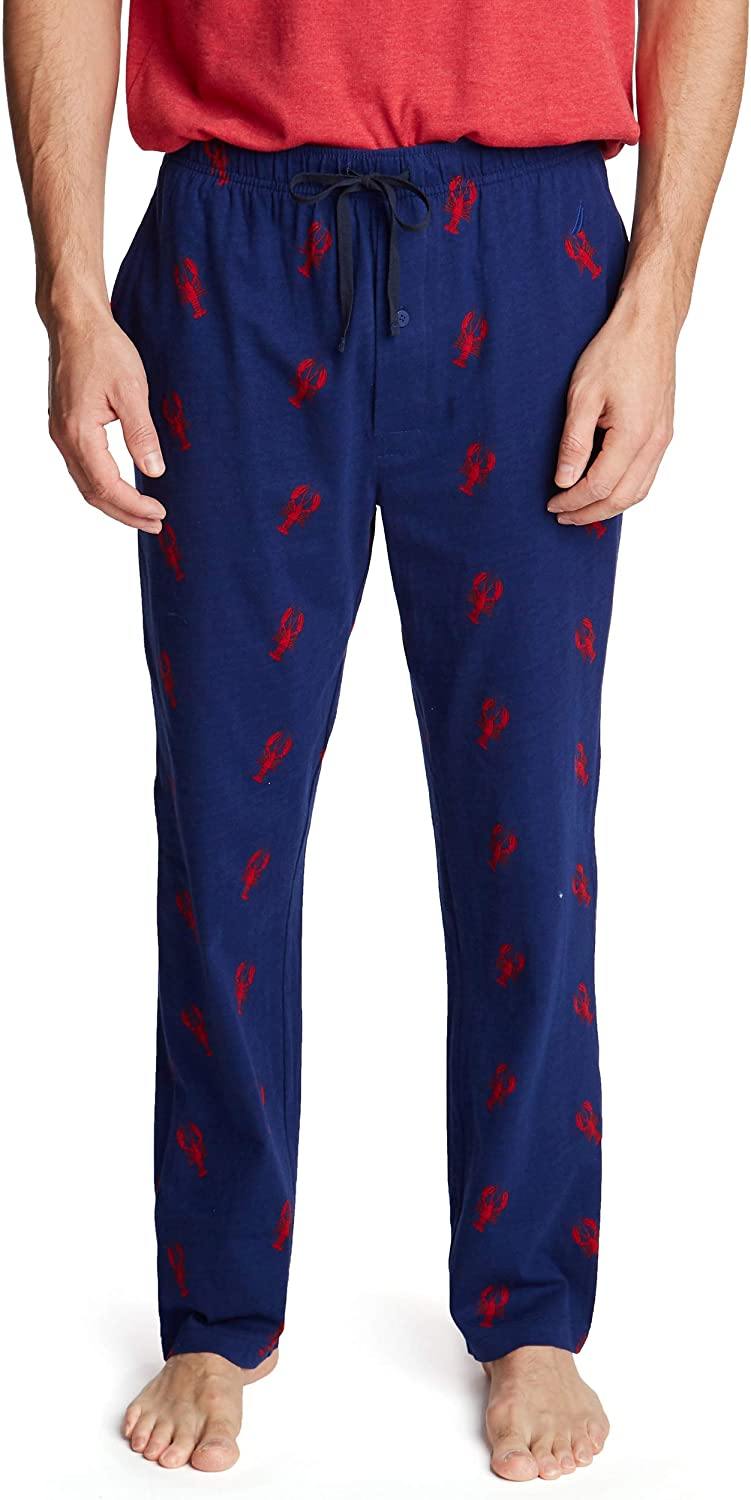 Nautica Men's Soft Woven 100% Cotton Elastic Waistband Sleep Pajama Pant - JOY2ESpree