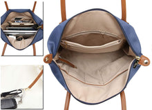
                        
                          Load image into Gallery viewer, NNEE Water Resistance Nylon Tote Bag &amp; Multiple Pocket Design
                        
                      