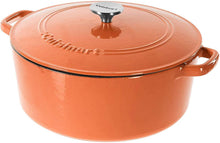 
                        
                          Cargar imagen en el visor de la galería, Cuisinart Cast Iron Casserole, Terracotta Orange, 7-Quart - JOY2ESpree
                        
                      