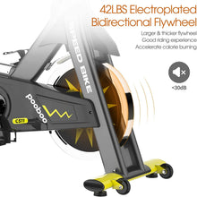 
                        
                          Cargar imagen en el visor de la galería, pooboo Indoor Exercise Bike Commercial Stationary Bike Belt Drive Indoor Cycling Bike - JOY2ESpree
                        
                      