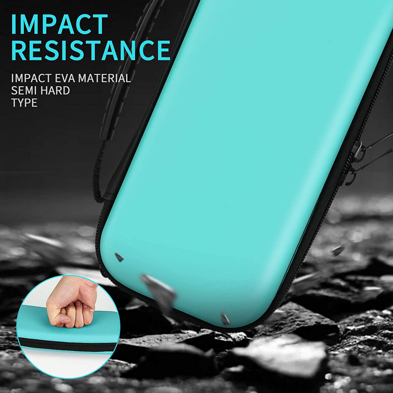 DLseego Carrying Case for Nintendo Switch lite, Newest Design Portable Travel Carrying Case 4 in 1 Accessories Kit with 1 Pcs Glitter case - JOY2ESpree