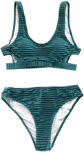 
                        
                          Cargar imagen en el visor de la galería, CUPSHE Women's Bikini Swimsuit Cutout Low Waist Two Piece Bathing Suit
                        
                      