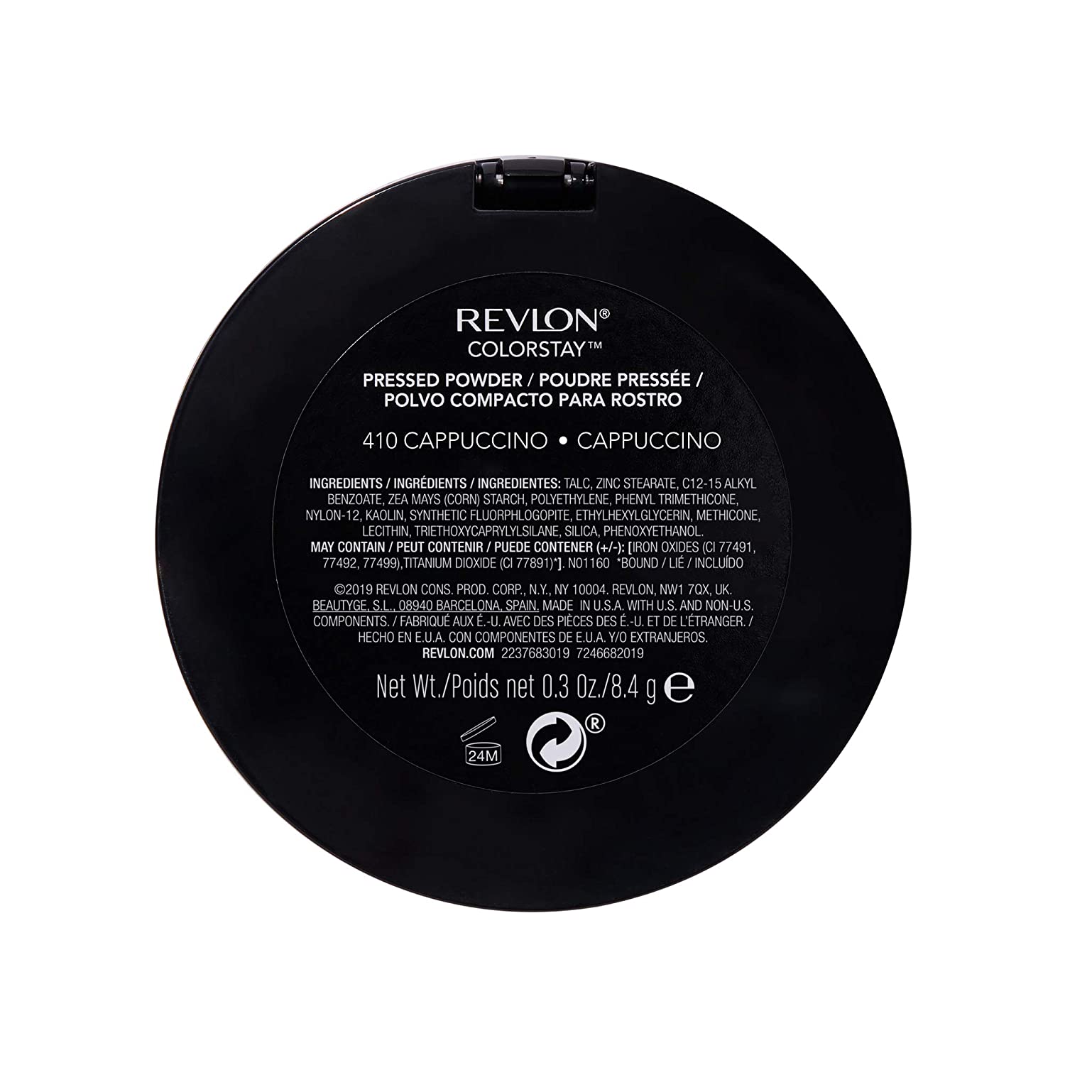 Revlon ColorStay Pressed Powder, Longwearing Oil Free, Fragrance Free, Noncomedogenic Face Makeup, Fair (810)