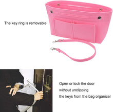 
                        
                          Muat gambar ke penampil Galeri, YIICOOLY Felt Tote Handbag Purse Organizer Insert Divider Shaper Bag in Bag
                        
                      