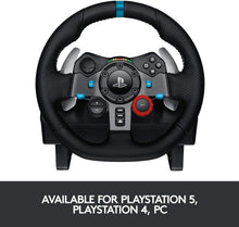 
                        
                          गैलरी व्यूवर में इमेज लोड करें, Logitech Dual-Motor Feedback Driving Force G29 Gaming Racing Wheel with Responsive Pedals for PlayStation 5, PlayStation 4 and PlayStation 3 - Black - JOY2ESpree
                        
                      