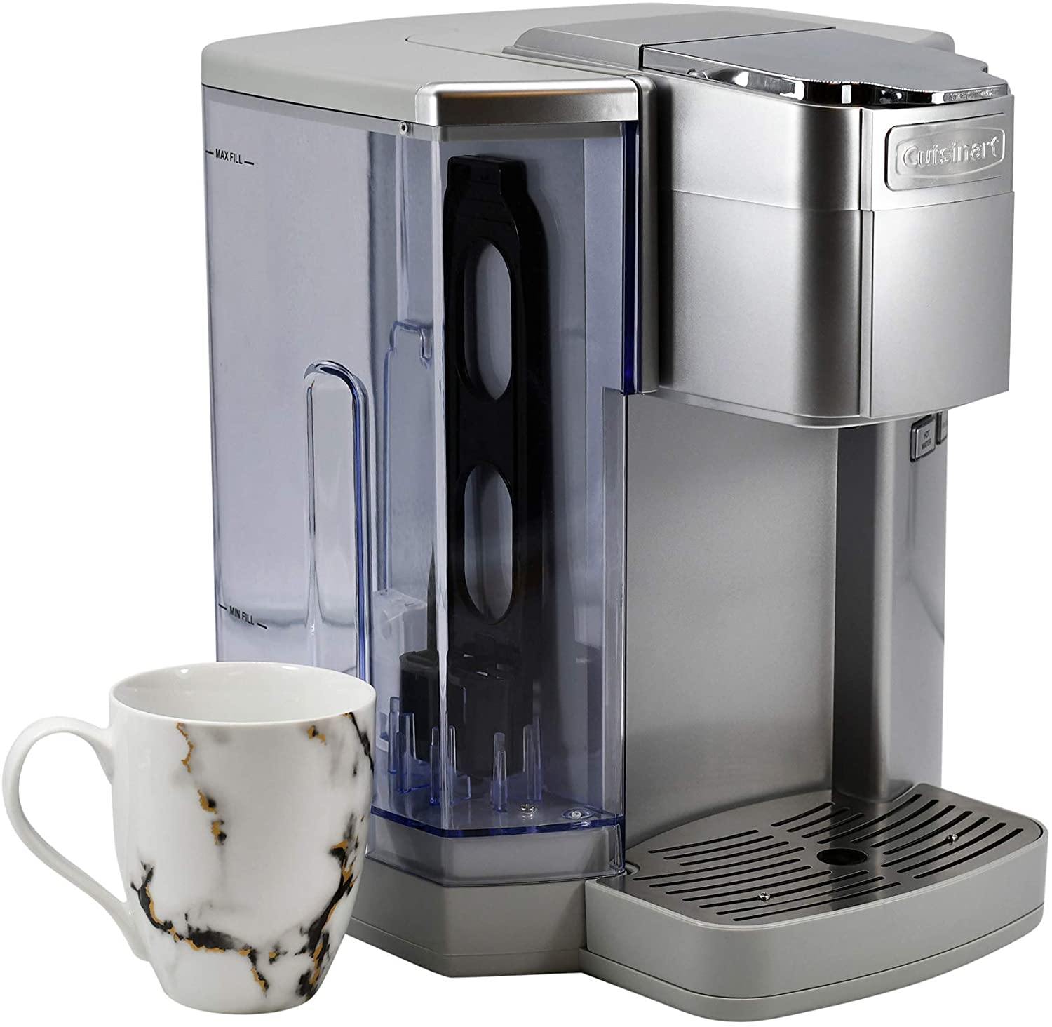 Cuisinart SS-10P1 Premium Single-Serve Coffeemaker Coffemaker, 72 Oz, Silver - JOY2ESpree