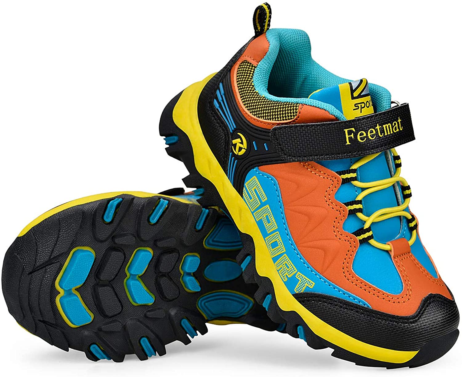 Biacolum Boys Girls Shoes Outdoor Hiking Waterproof Kids Sneaker