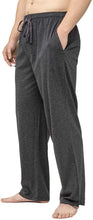 
                        
                          Muat gambar ke penampil Galeri, Bintangor Men's Sleep Pajama Pants 100% Cotton Knit Elastic Waistband Lounge Wear Long
                        
                      