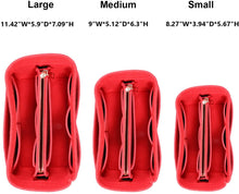 
                        
                          Load image into Gallery viewer, MA STRAP Purse Organizer with Detachable Zipper Pouch Multipurpose Felt Insert Bag Fit Speedy Neverfull Longchamp Tote
                        
                      