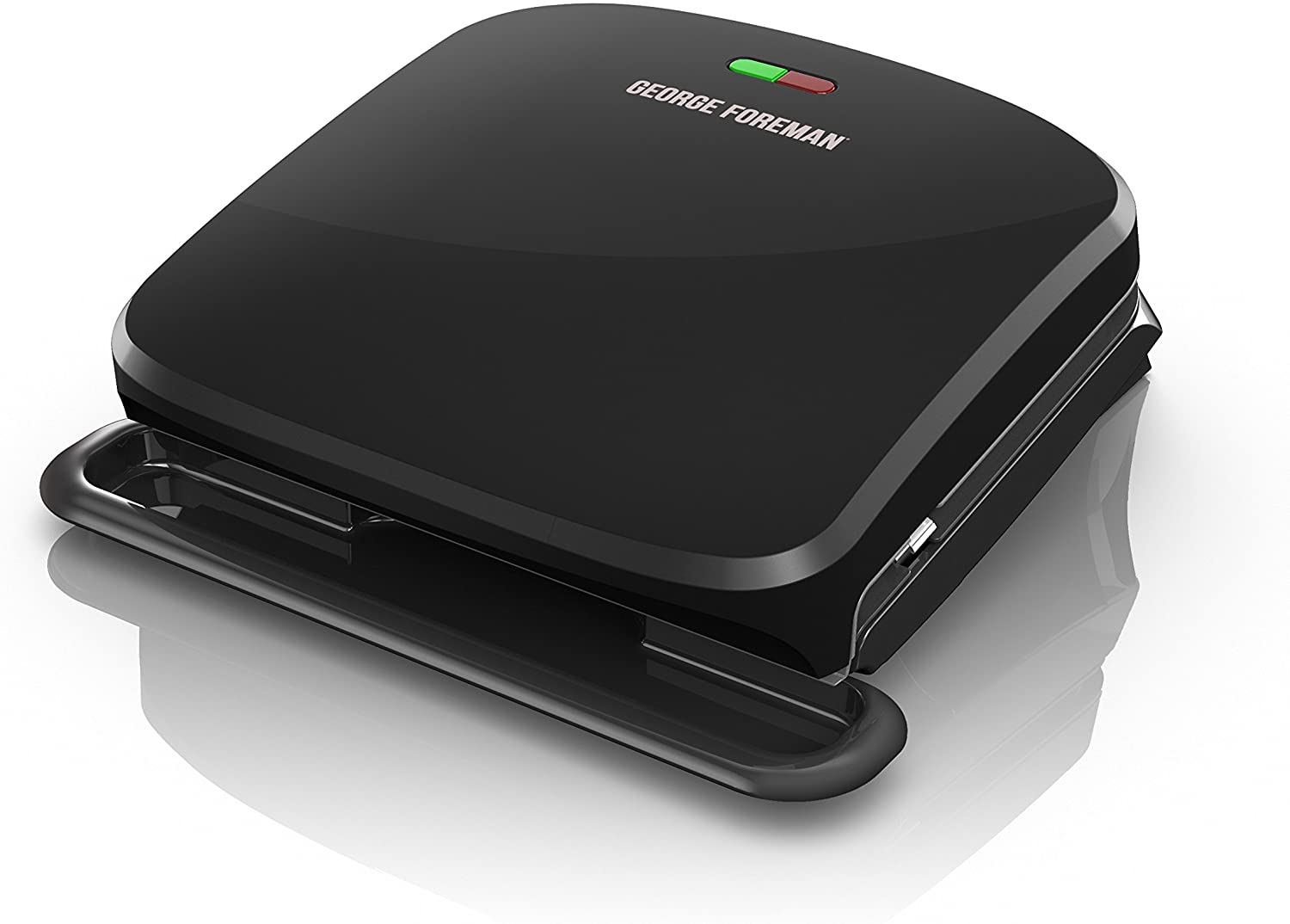 George Foreman 4-Serving Removable Plate Grill and Panini Press, Black, GRP360B - JOY2ESpree