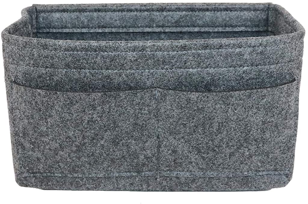 Lmeison Felt Fabric Purse Handbag Organizer Insert Bag For Speedy Neverfull Tote, 3 Sizes