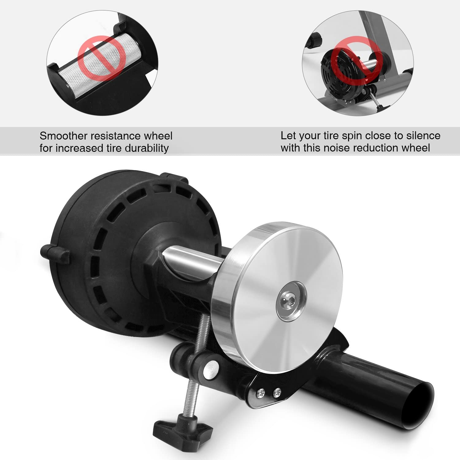 Sportneer Bike Trainer Stand Steel Bicycle Exercise Magnetic Stand