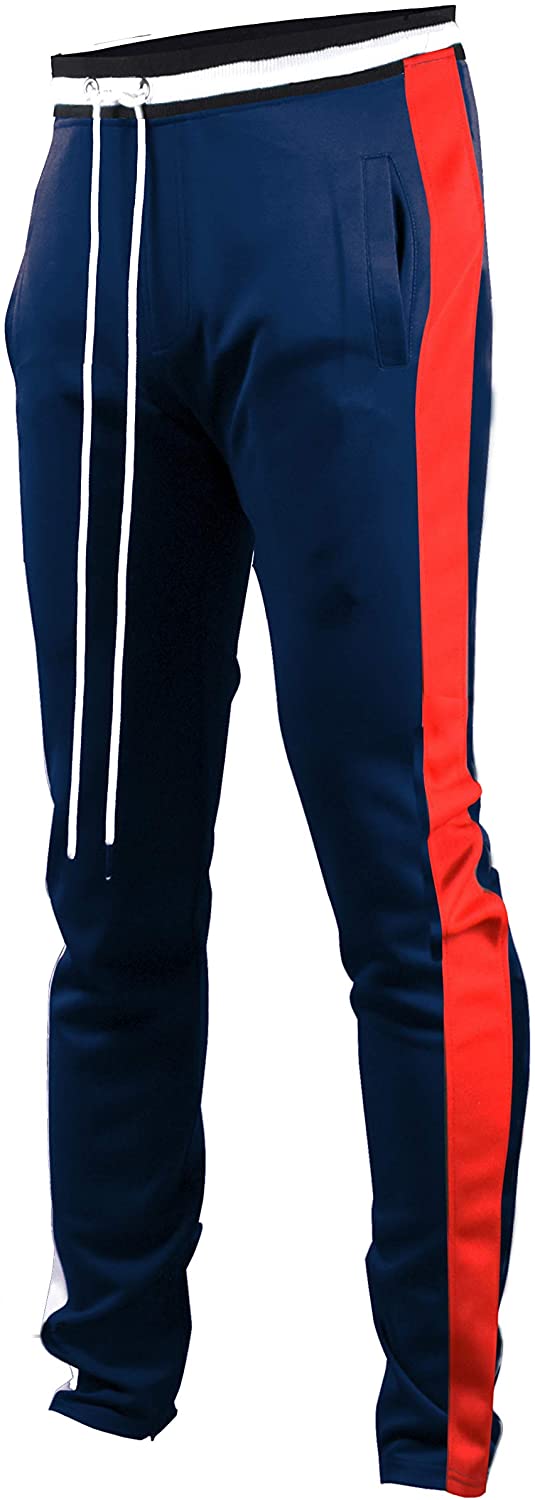Screenshotbrand Mens Hip Hop Premium Slim Fit Track Pants