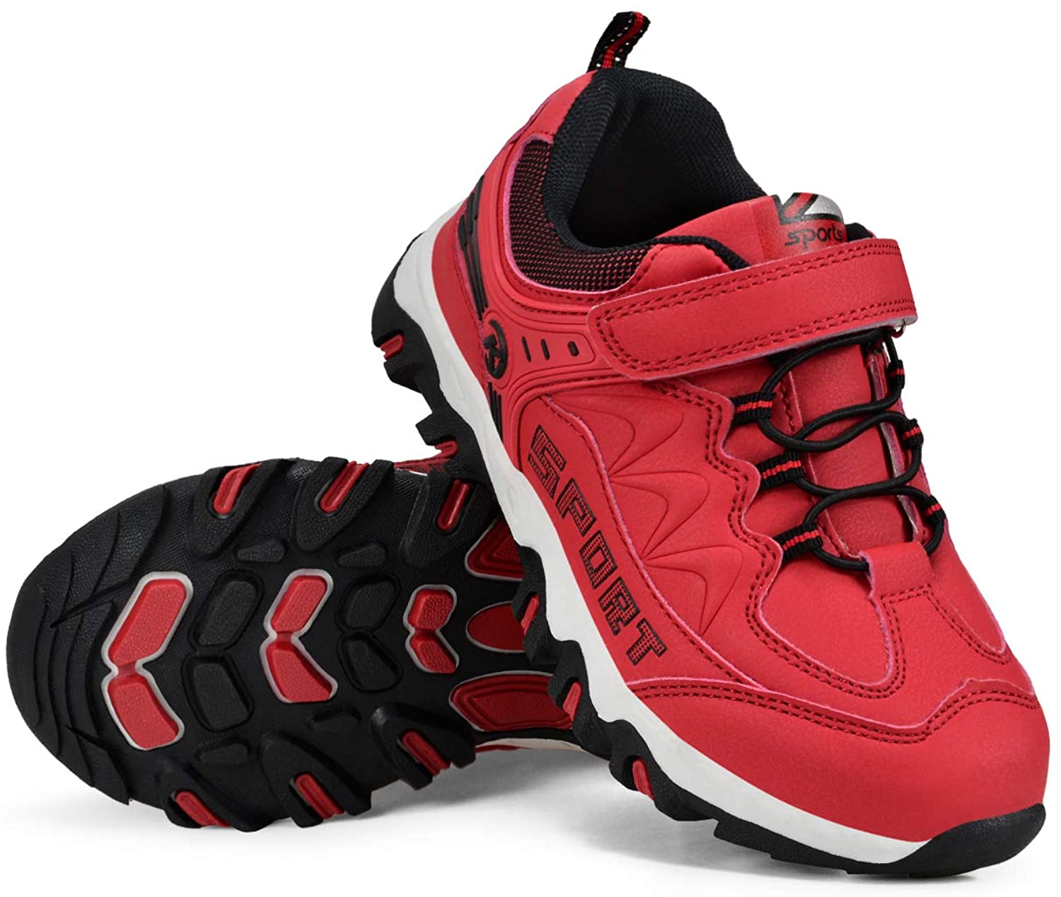 Biacolum Boys Girls Shoes Outdoor Hiking Waterproof Kids Sneaker