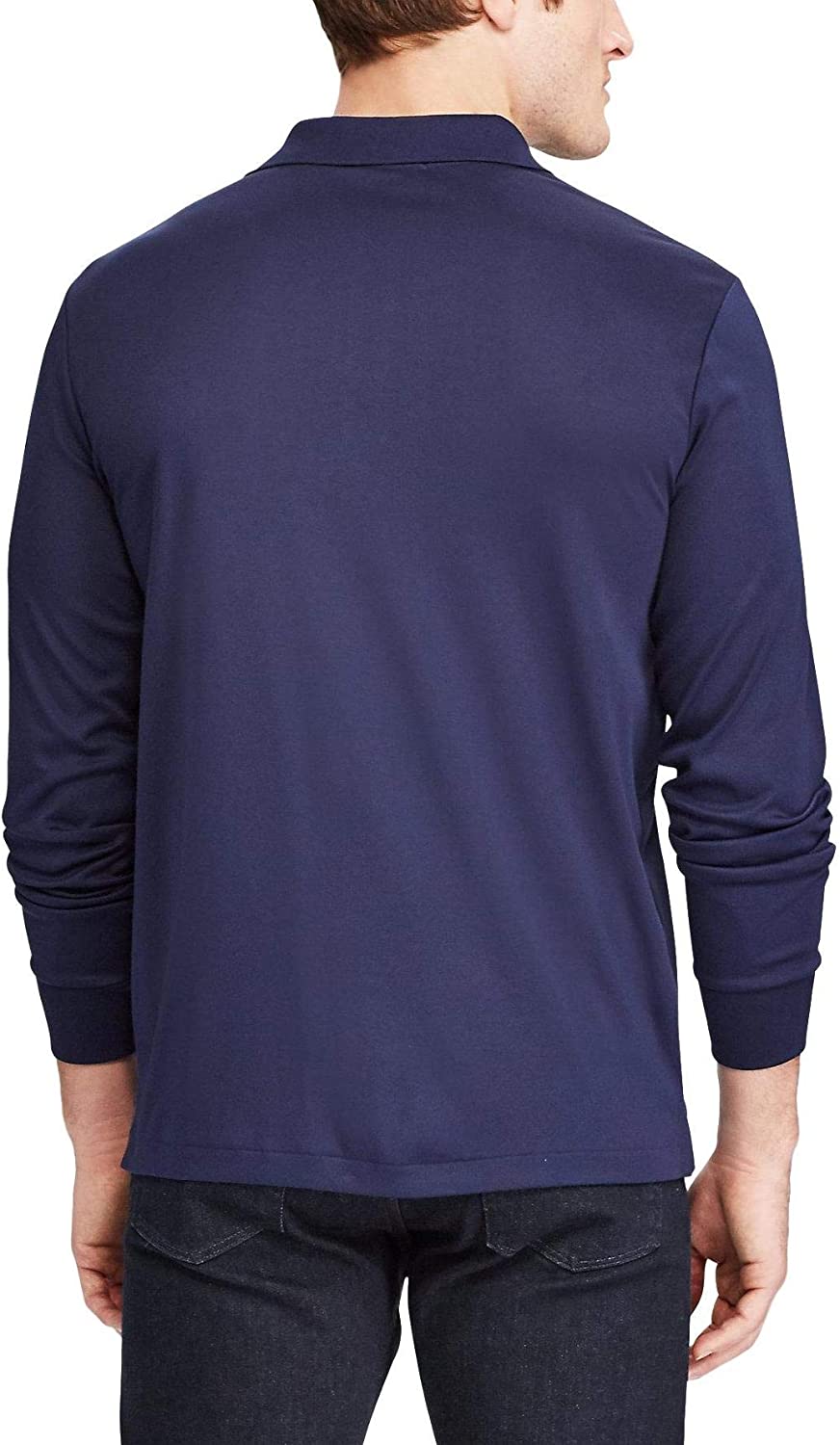 POLO RALPH LAUREN Men's Long Sleeve Mesh Polo Shirt