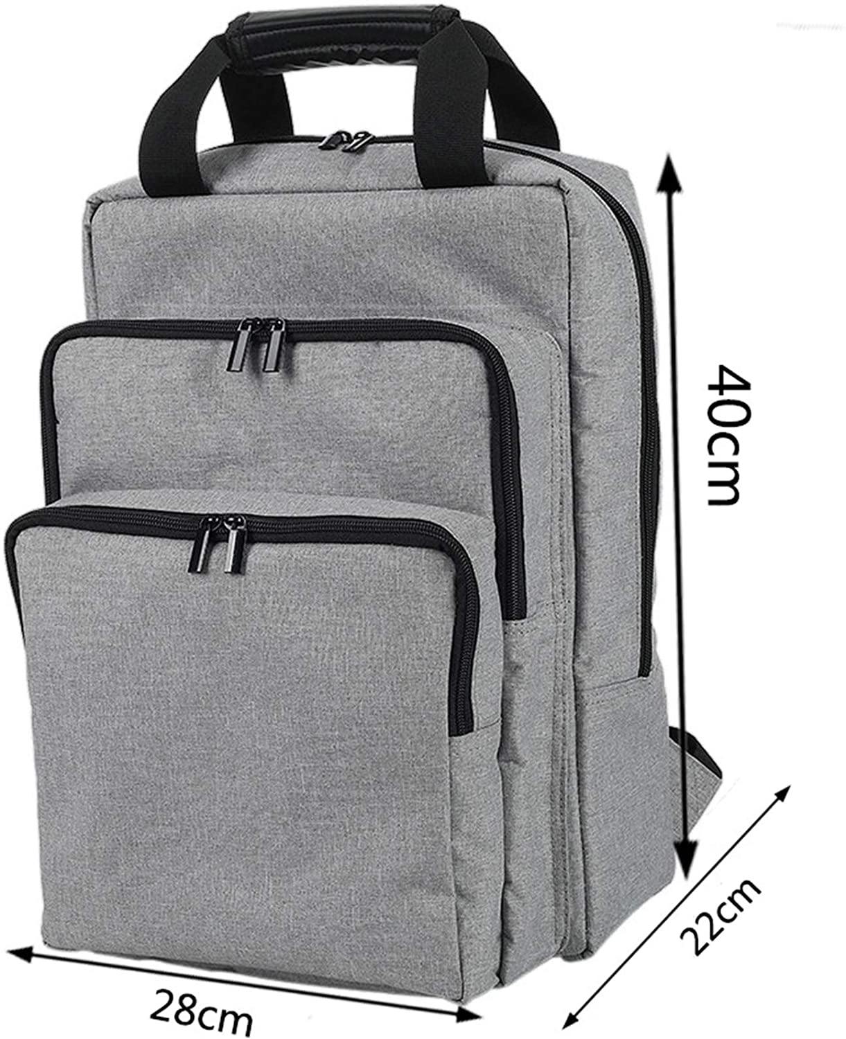 PS5 Carrying Case Portable Shockproof PS5 Travel Bag Compatible with Playstation 5 Console, 3 Layers Travel Backpack Large Capacity Storage Bag - JOY2ESpree